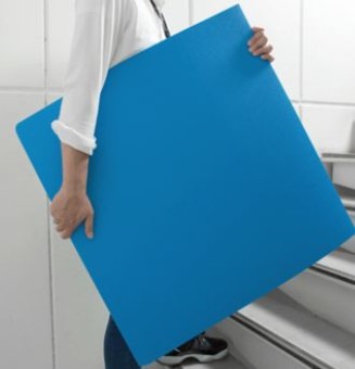 オリタタミできる硬質養生シート